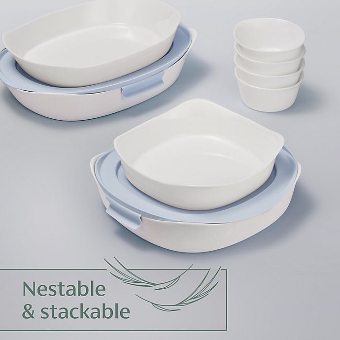 slide 7 of 12, Rubbermaid DuraLite Glass Bakeware Set, 12 ct