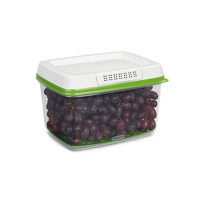 slide 3 of 6, Rubbermaid FreshWorks Produce Saver Set - White, 6 ct