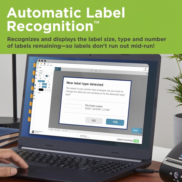 slide 5 of 8, DYMO Label Writer 5Xl Label Printer, 1 ct