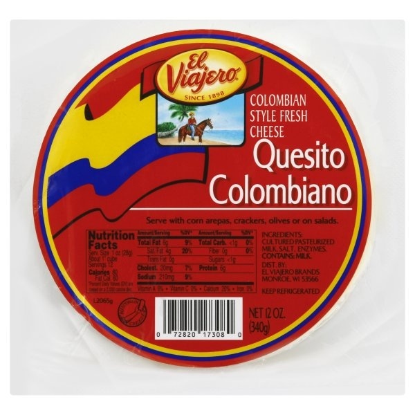 slide 1 of 1, El Viajero Quesito Colombiano, 12 oz