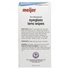 slide 2 of 5, Meijer Pre-Moistened Lens Wipes, 100 ct