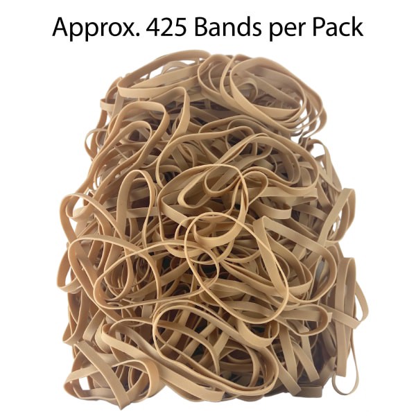 slide 4 of 4, Office Depot Brand Rubber Bands, Crepe, 1 lb