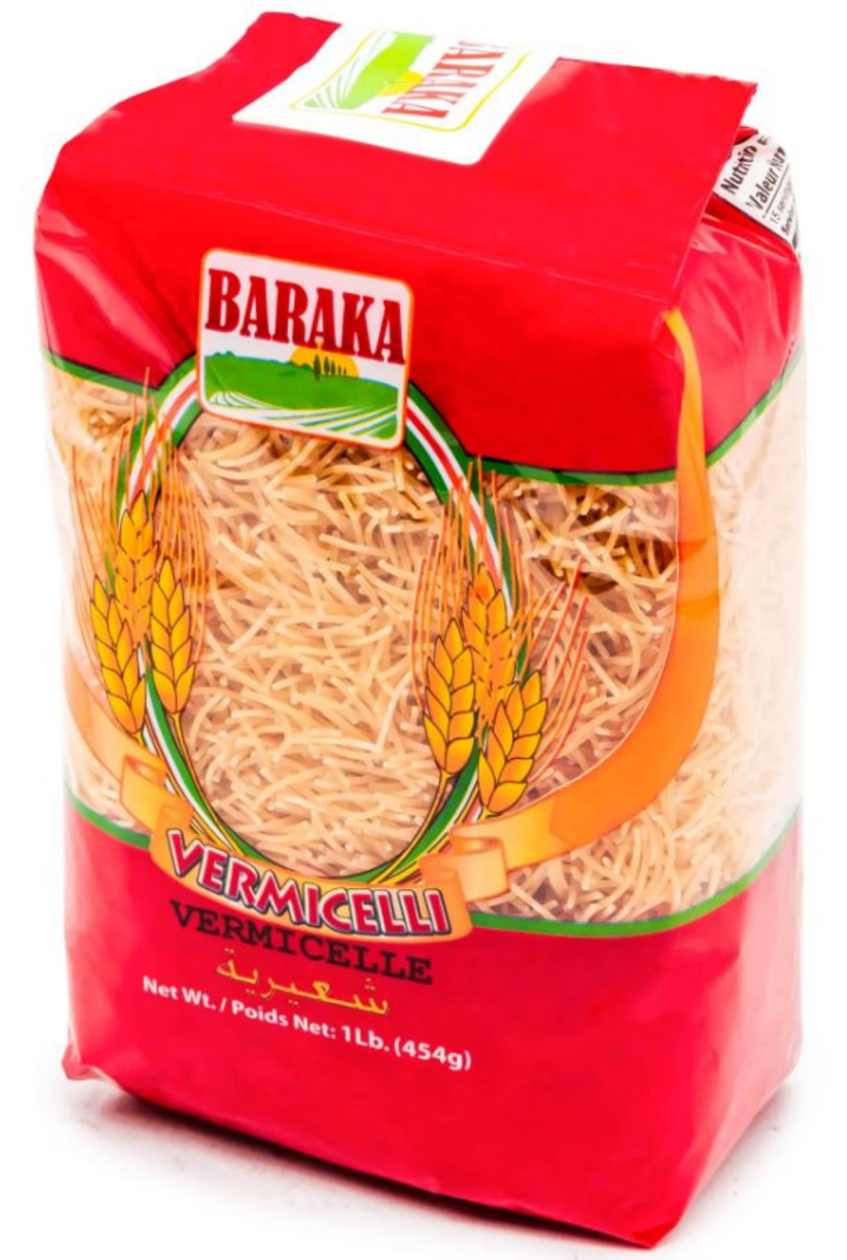 slide 1 of 1, Baraka VERMICELLI PASTA 16oz, 16 oz