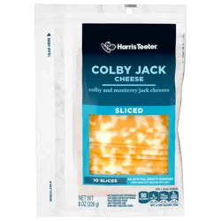 Harris Teeter Sliced Colby Jack Cheese