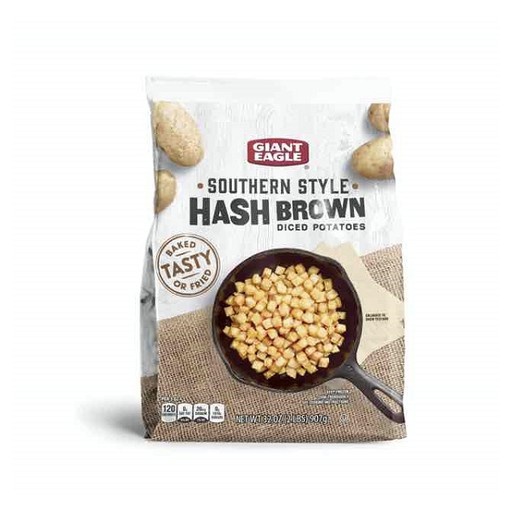 slide 1 of 1, Giant Eagle Hash Brown Diced Potatoes, Southern Style, 32 oz