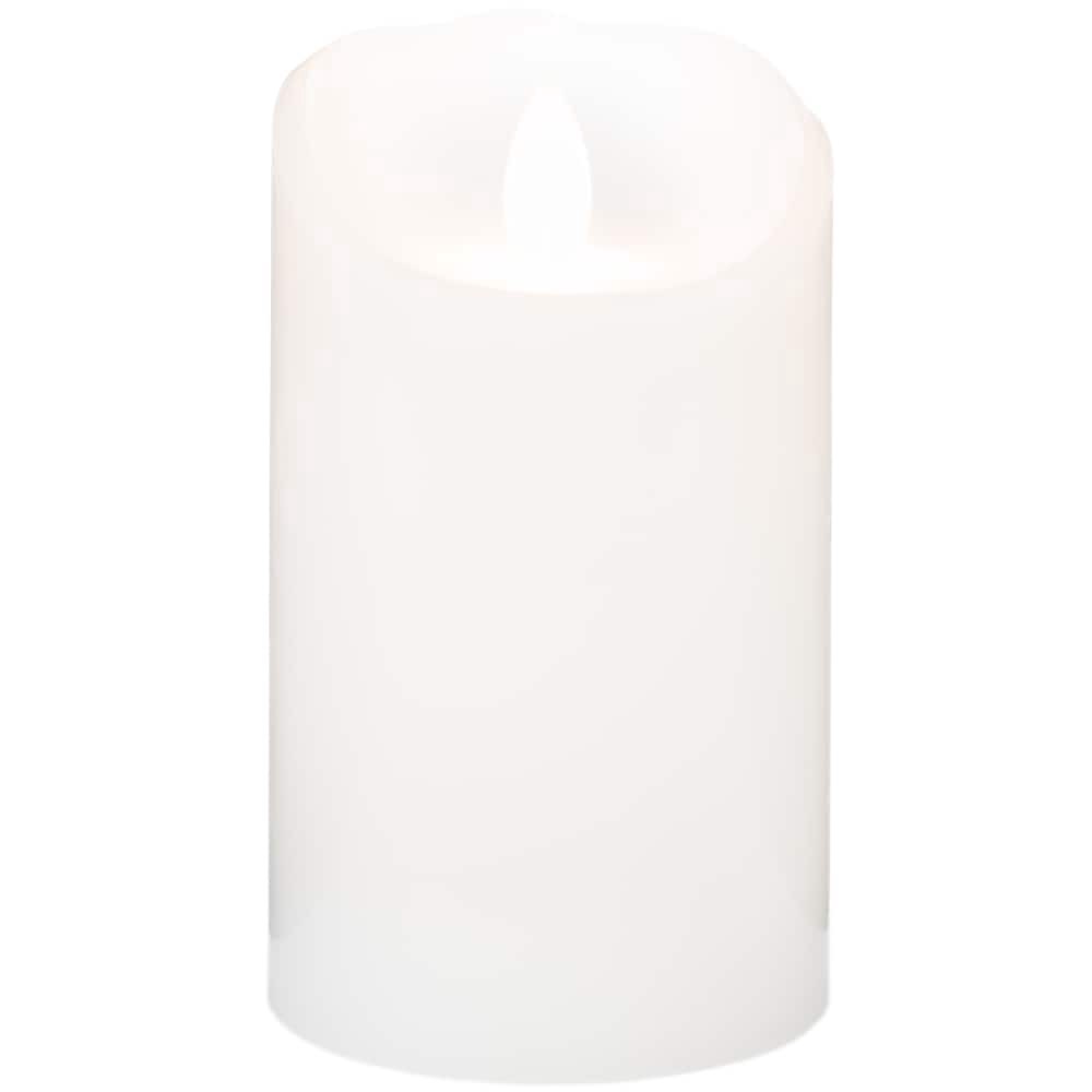 slide 3 of 3, Sterno Home Iflicker Flameless Led Wax Pillar Candle - White, 3 in x 5 in