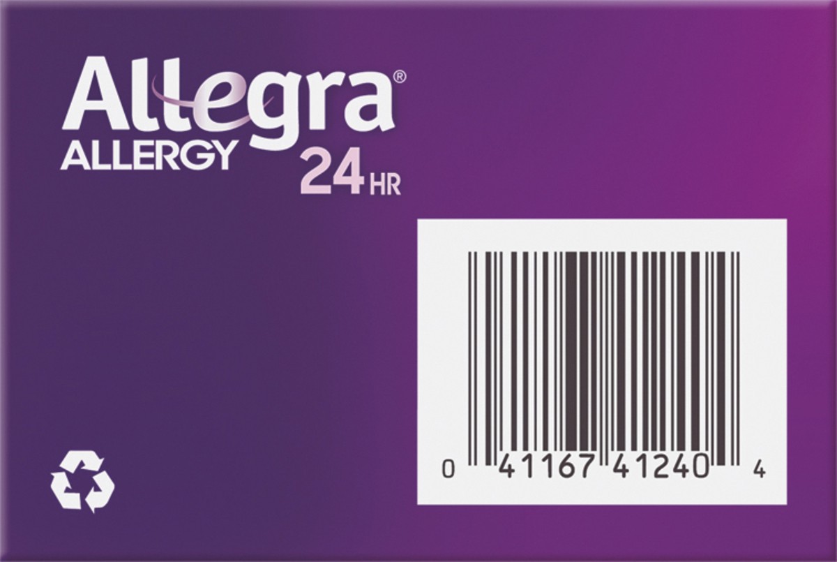 slide 6 of 7, Allegra Value Pack Tablets 180 mg Allergy Relief 90 ea, 90 ct