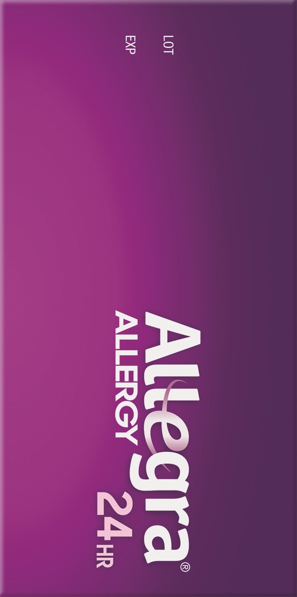 slide 7 of 7, Allegra Value Pack Tablets 180 mg Allergy Relief 90 ea, 90 ct