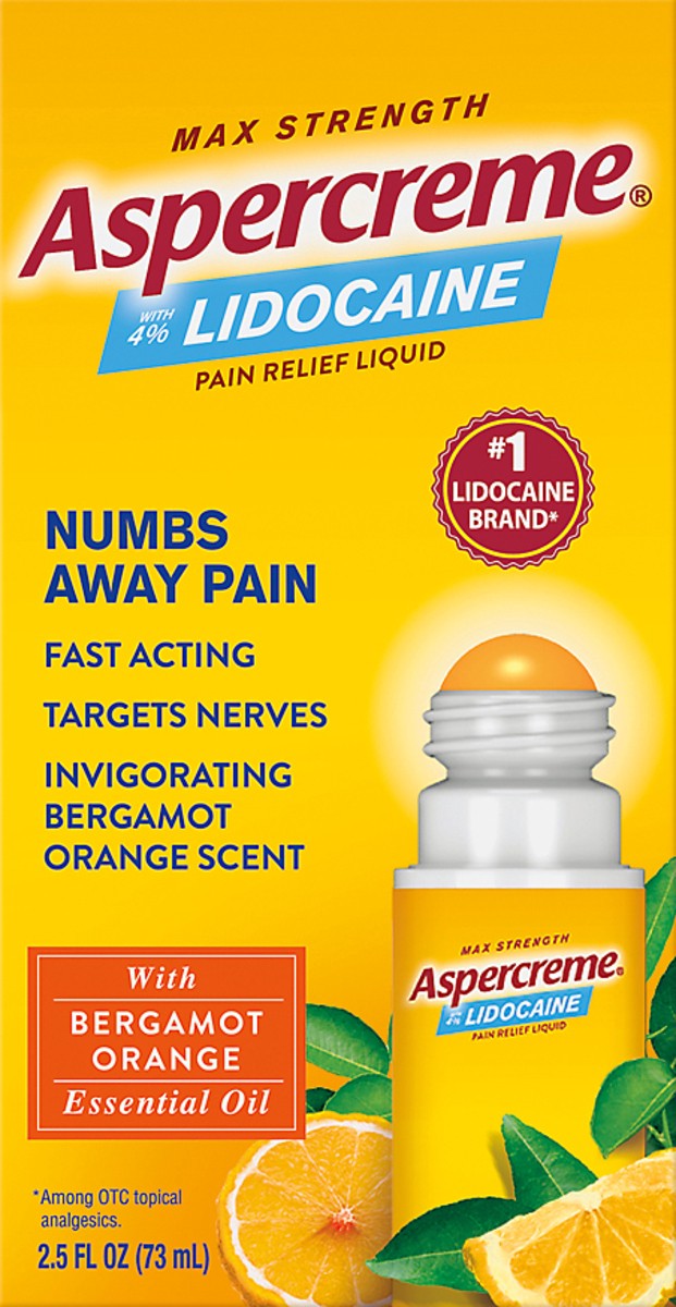 slide 6 of 9, Aspercreme Essential Oil Roll On Orange, 2.5 fl oz