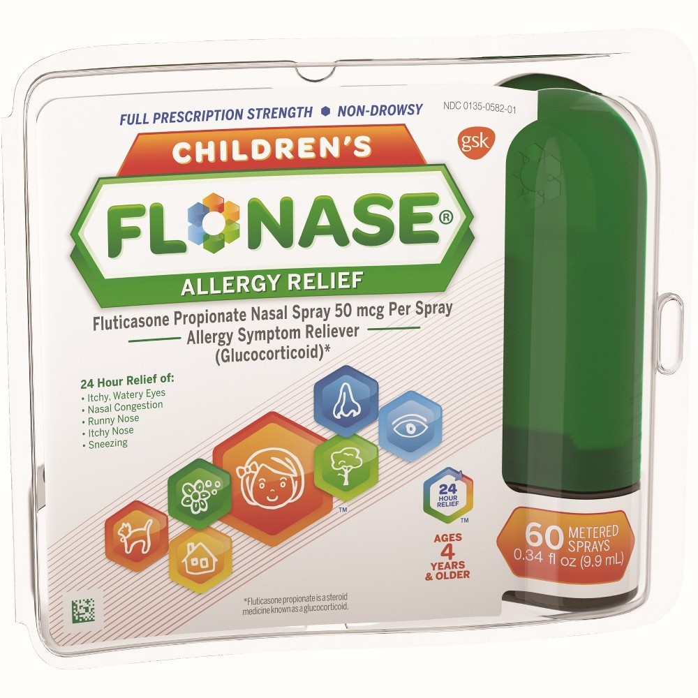 slide 2 of 7, Children's Flonase, 60 ct