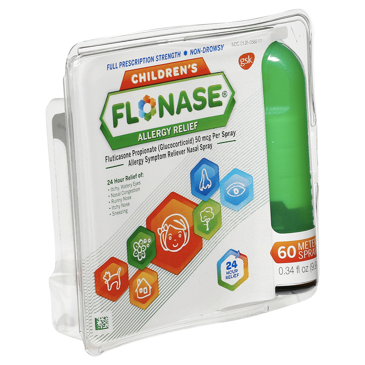 slide 5 of 7, Children's Flonase, 60 ct