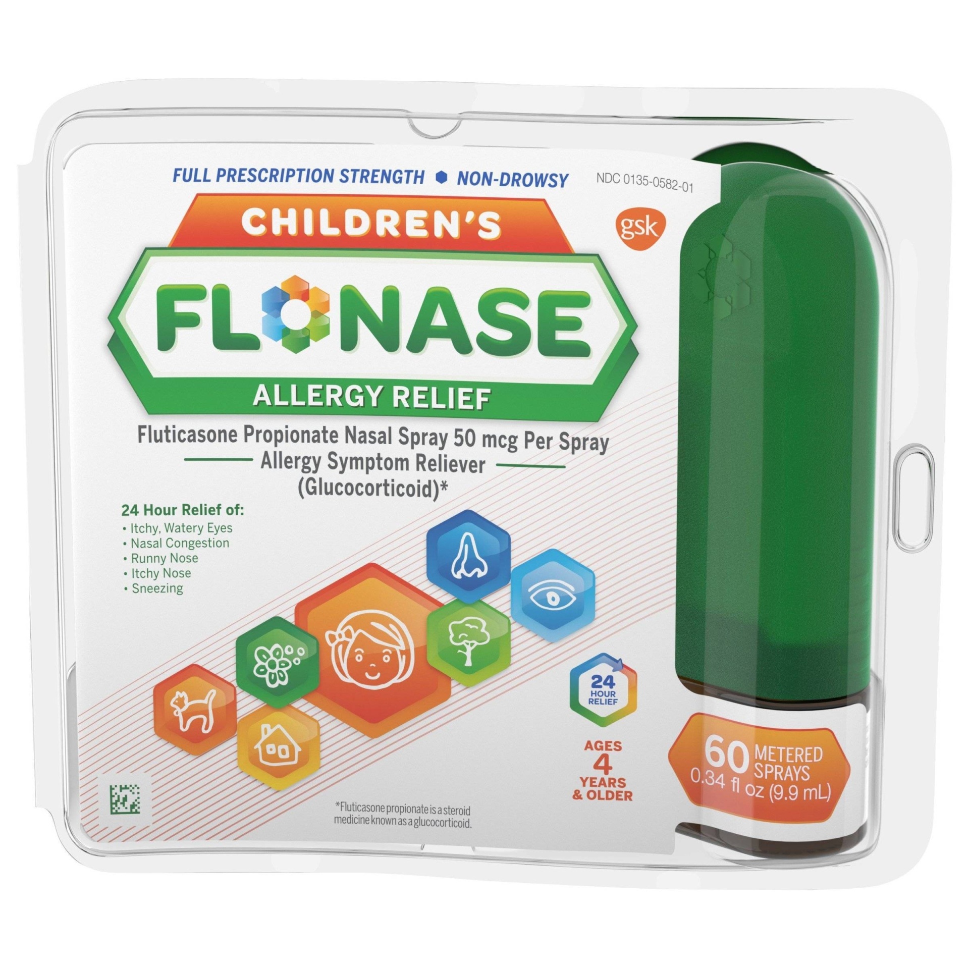 slide 1 of 7, Children's Flonase, 60 ct