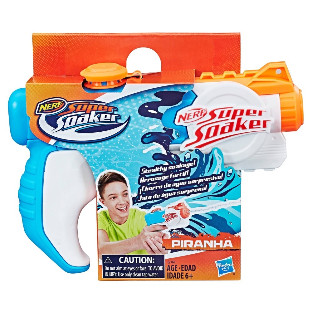 slide 2 of 2, Nerf Super Soaker Piranha Blaster, 1 ct