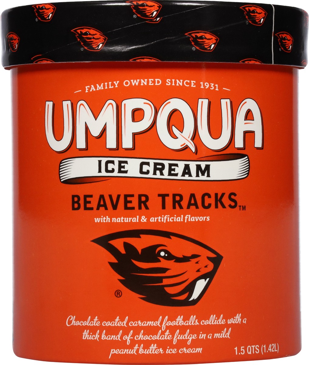 slide 2 of 14, Umpqua Beaver Tracks Ice Cream 1.5 qt, 1.5 qt