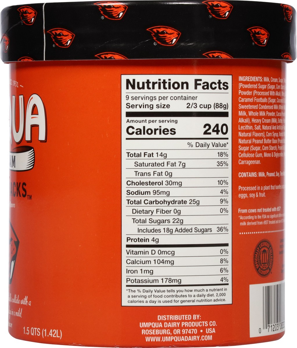 slide 9 of 14, Umpqua Beaver Tracks Ice Cream 1.5 qt, 1.5 qt