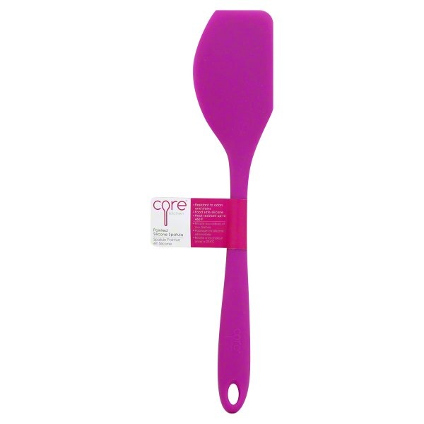 slide 1 of 1, Core Spatula, Pointed Silicone, 1 ct