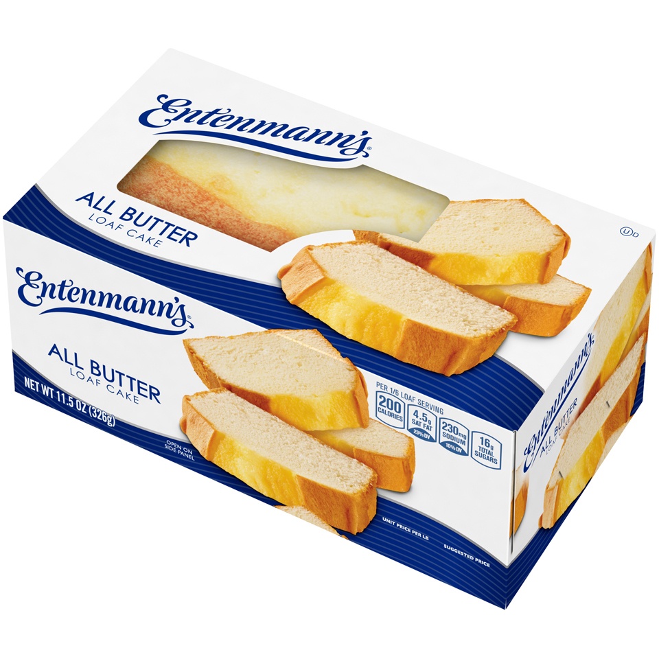 slide 4 of 9, Entenmann's Butter Loaf Cake, 11.5 oz, Loaf Cake, Box, 11.5 oz