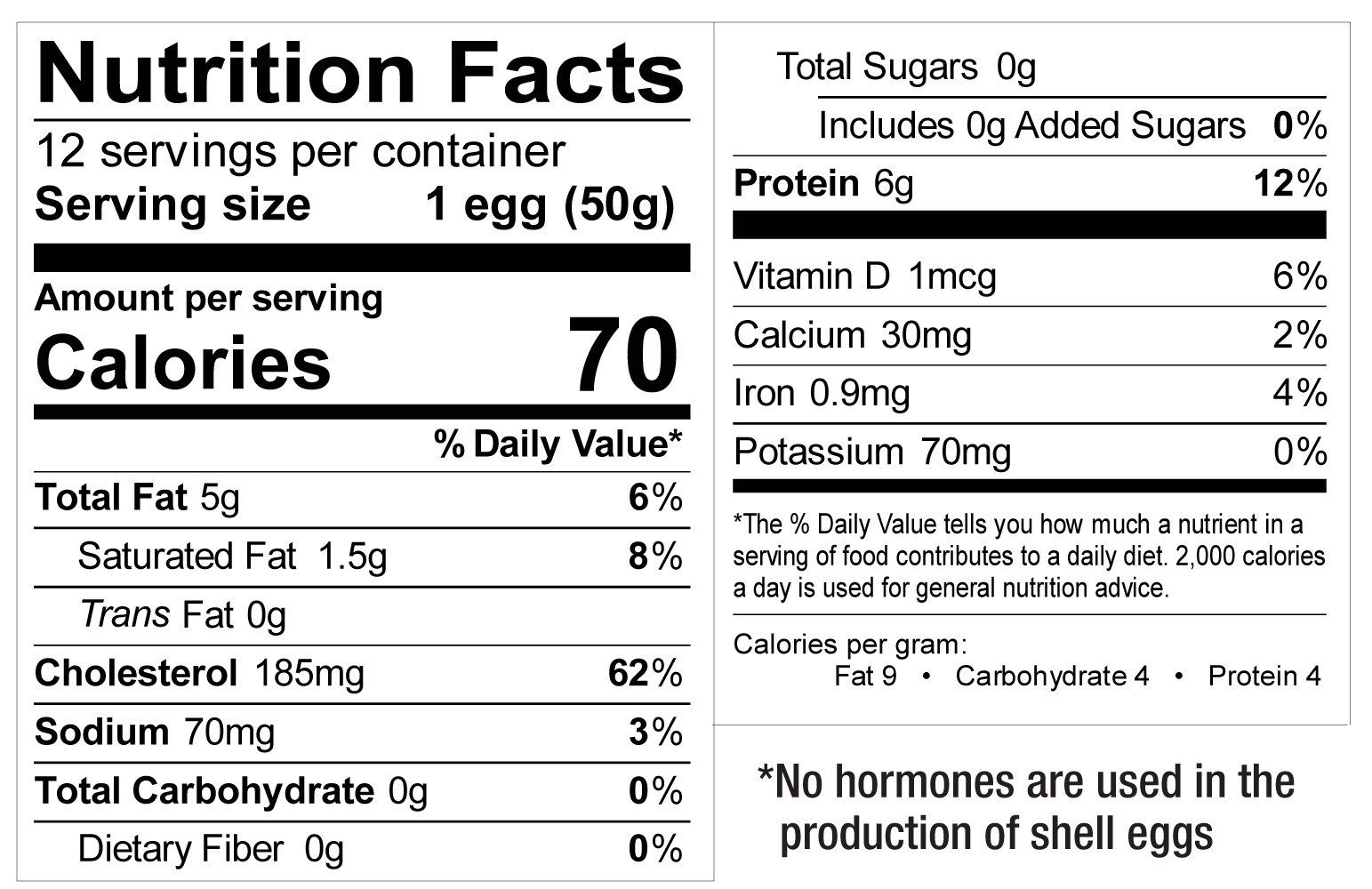 Mountainside Farms Cage Free Natural Eggs 12 ct | Shipt