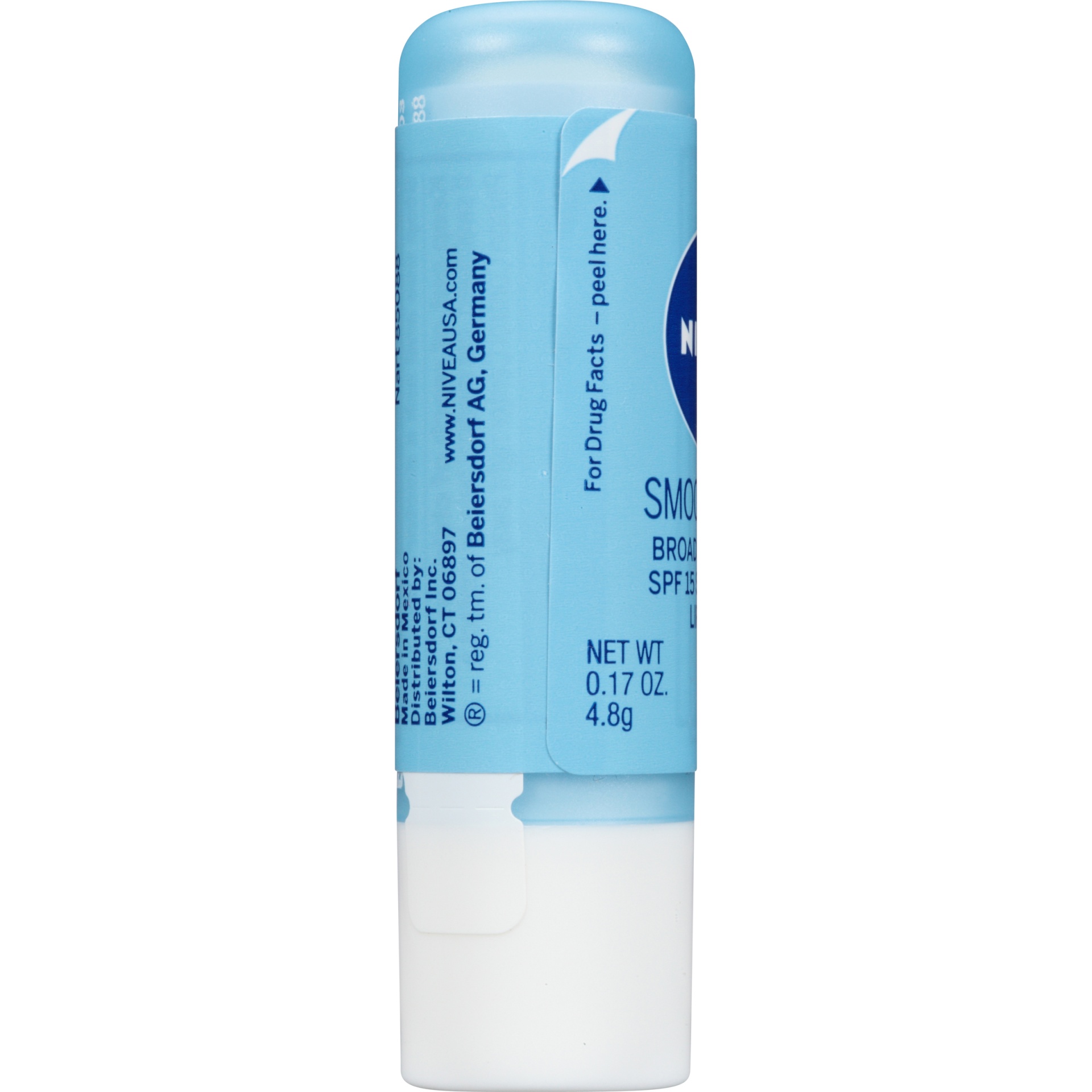 slide 4 of 5, Nivea Nivea Smoothness Broad Spectrum Spf 15 Sunscreen Lip Care, 0.17 oz