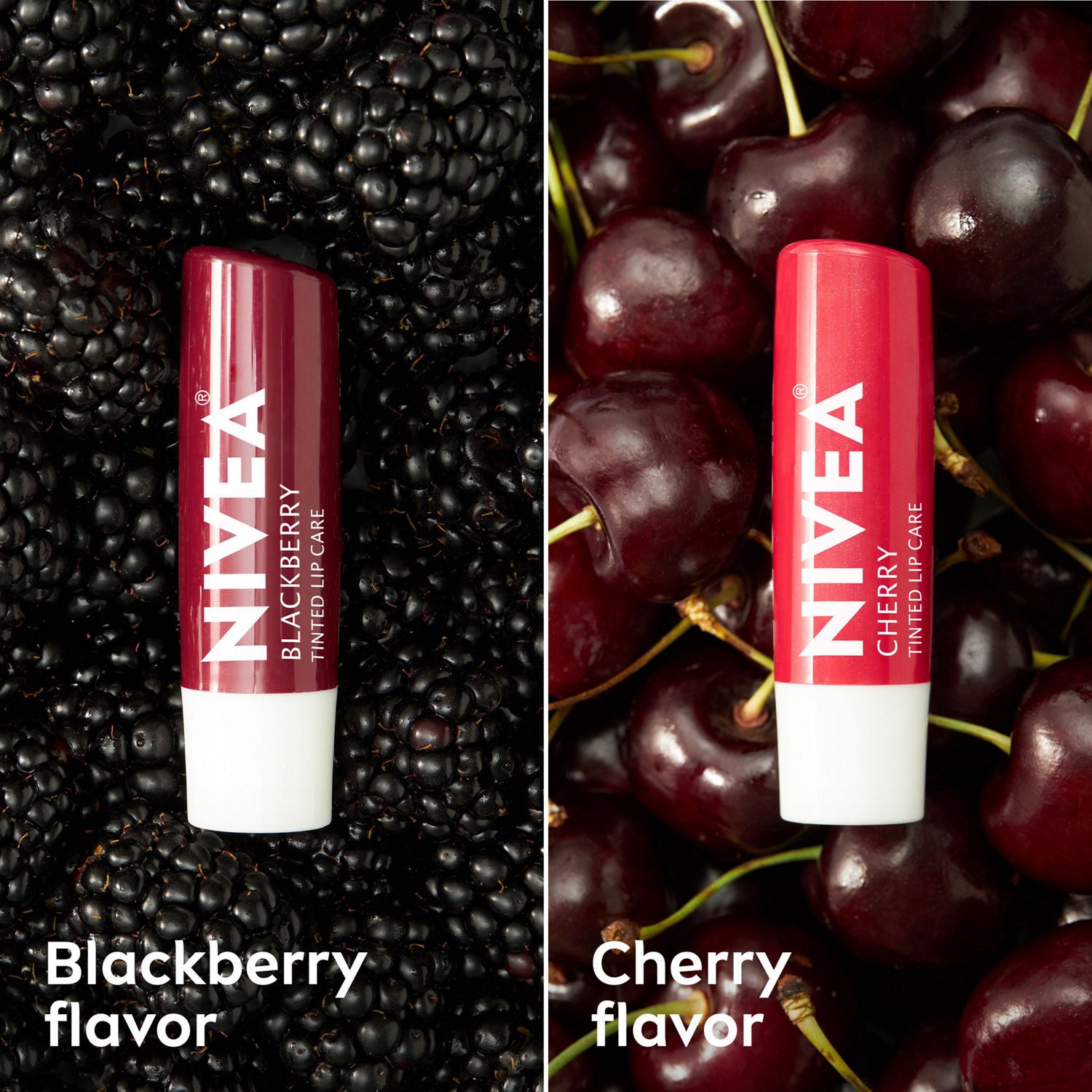 slide 6 of 12, Nivea Lip Care, Berry And Cherry, 2 Ct, 0.17 oz