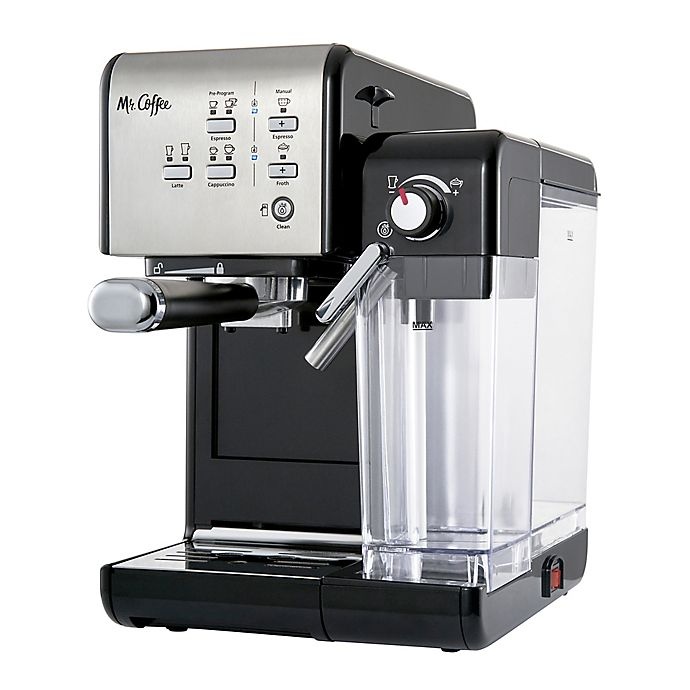 slide 4 of 8, Mr. Coffee One-Touch CoffeeHouse Espresso and Cappuccino Machine, 1 ct