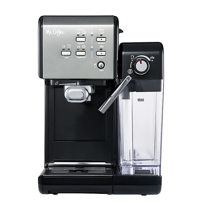 slide 2 of 8, Mr. Coffee One-Touch CoffeeHouse Espresso and Cappuccino Machine - Black Stainless, 1 ct