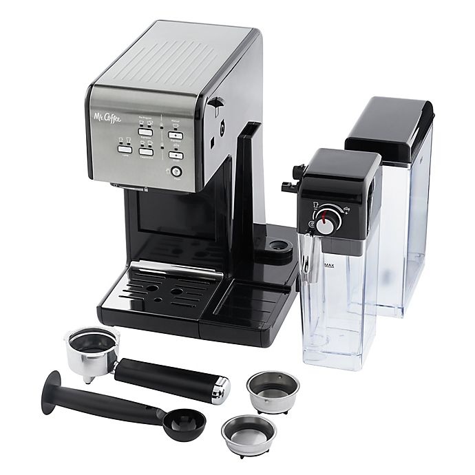 slide 5 of 8, Mr. Coffee One-Touch CoffeeHouse Espresso and Cappuccino Machine - Black Stainless, 1 ct