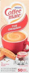 NESTLE COFFEE MATE Coffee Creamer Original, Liquid Creamer Singles, 0.375 fl oz, 50 Count
