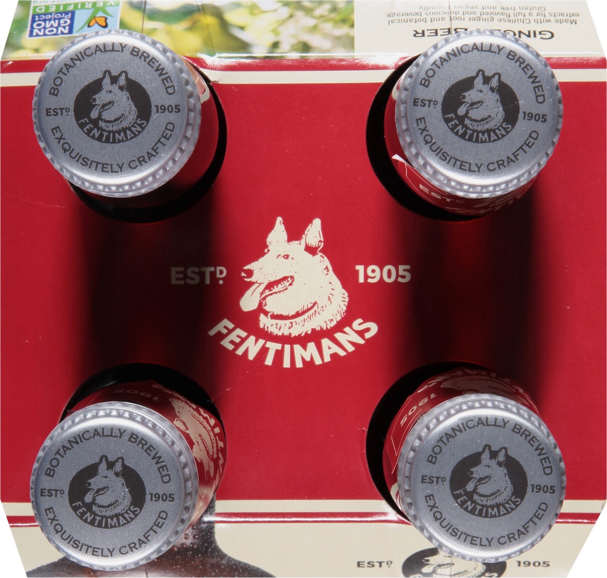 slide 3 of 11, Fentimans Ginger Beer 4 - 9.3 fl oz Bottles, 4 ct; 9.3 oz