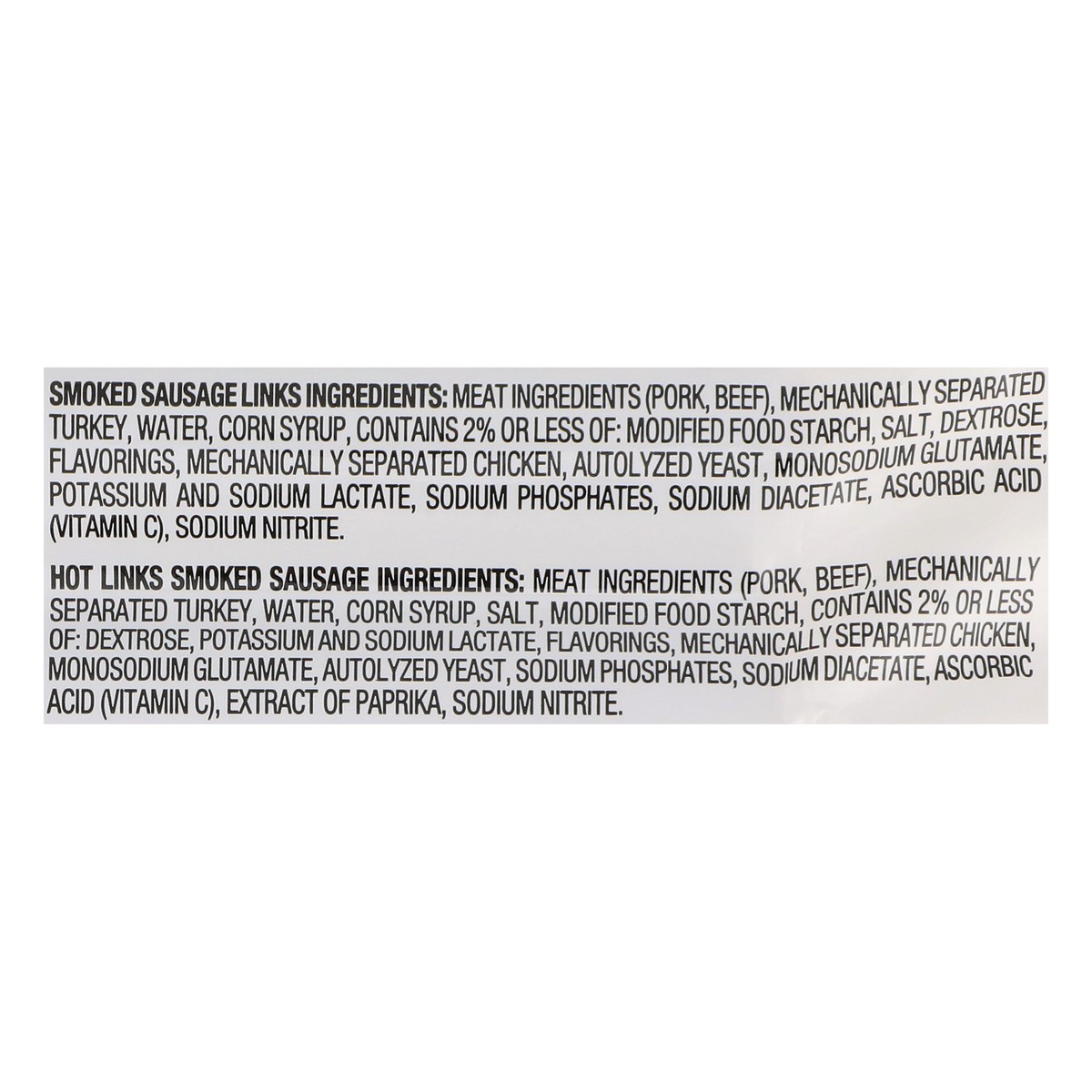 slide 7 of 12, Farmer John Skinless Smoked Sausage Links 6 ea, 6 ct