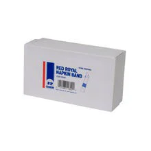 Royal Red Napkin Bands