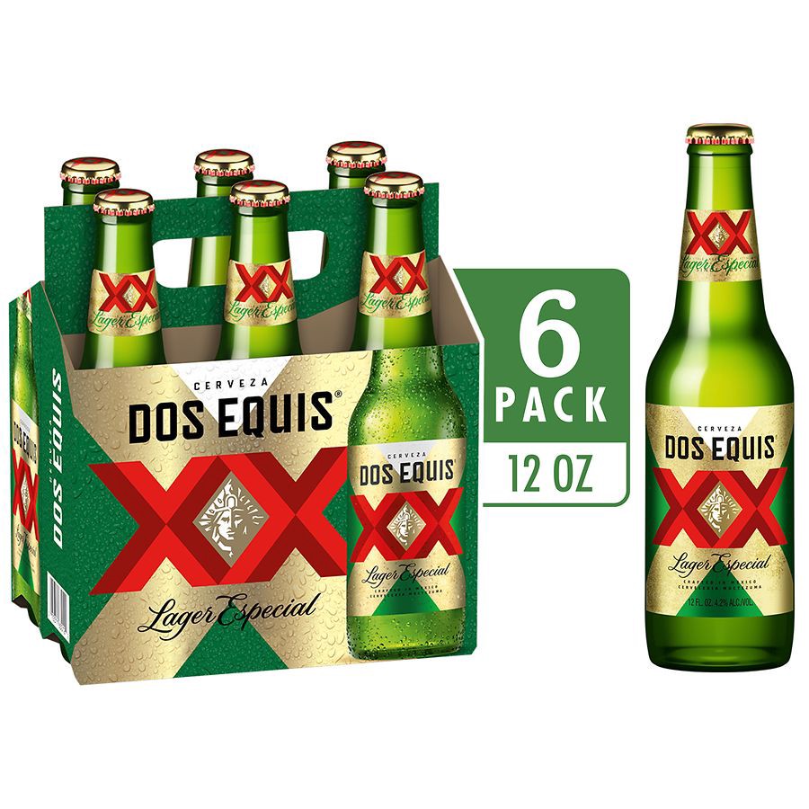 slide 4 of 4, Dos Equis Lager Especial Beer 6 - 12 fl oz Bottles, 6 ct; 12 oz