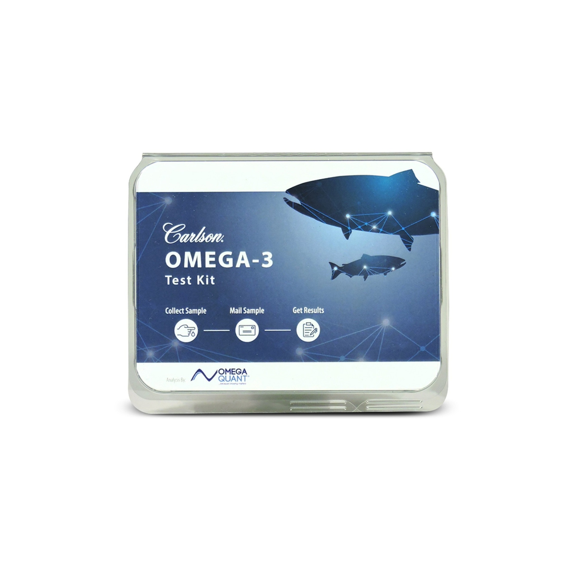 slide 1 of 1, Carlson Omega-3 Test Kit, 1 ct