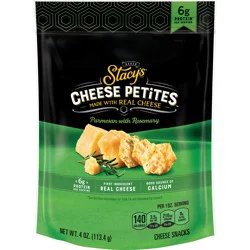 Stacy's Cheese Petites Cheese Snacks Parmesan w/Rosemary 4 Oz