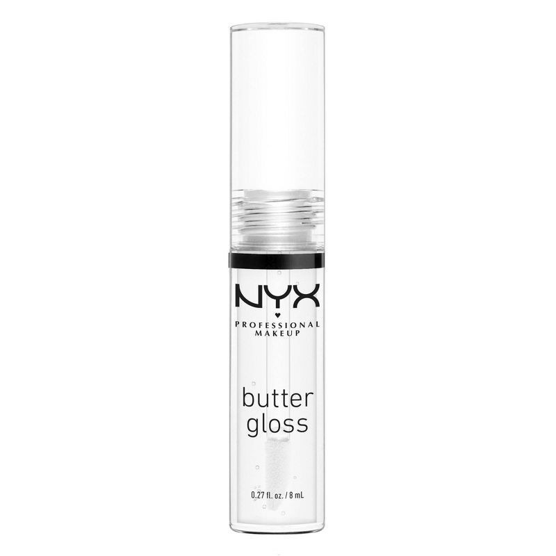 slide 3 of 11, NYX Professional Makeup Butter BUTTER LIP GLOSS SUGAR GLASS, 0.27 fl oz