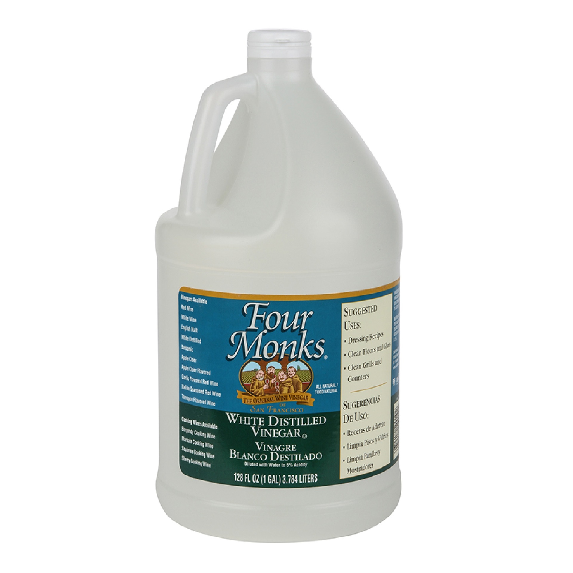 Four Monks Distilled Vinegar 2 ct Shipt