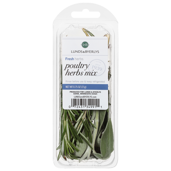 slide 1 of 1, Lunds & Byerlys Fresh Poultry Herbs Mix, 0.75 oz