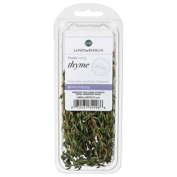 slide 1 of 1, Lunds & Byerlys Fresh Thyme, 0.75 oz
