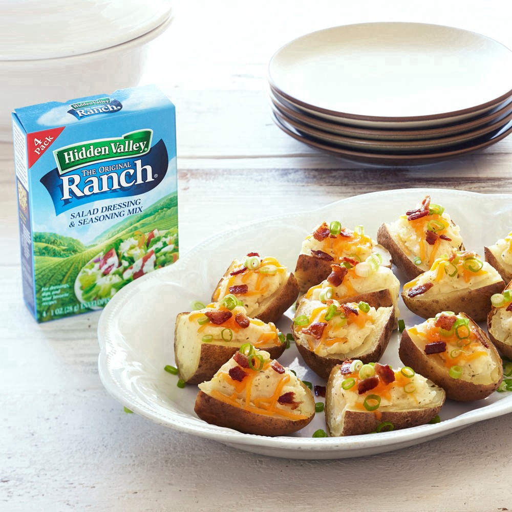 slide 167 of 170, Hidden Valley Gluten Free Original Ranch Salad Dressing and Seasoning Mix Packets for Ranch Dip, 4 ct