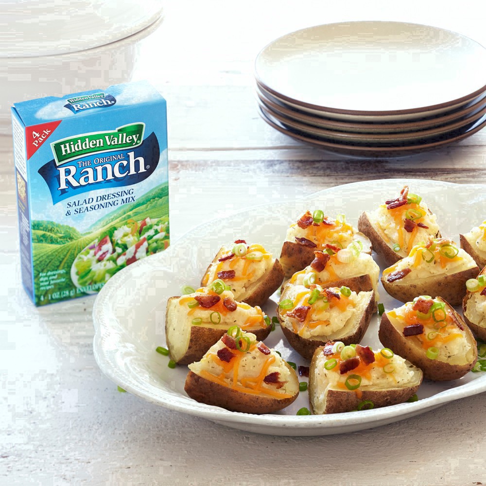 slide 131 of 170, Hidden Valley Gluten Free Original Ranch Salad Dressing and Seasoning Mix Packets for Ranch Dip, 4 ct