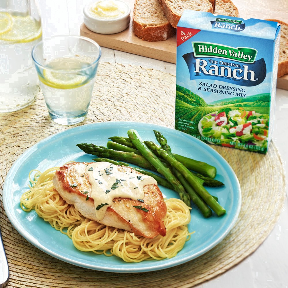 slide 138 of 170, Hidden Valley Gluten Free Original Ranch Salad Dressing and Seasoning Mix Packets for Ranch Dip, 4 ct