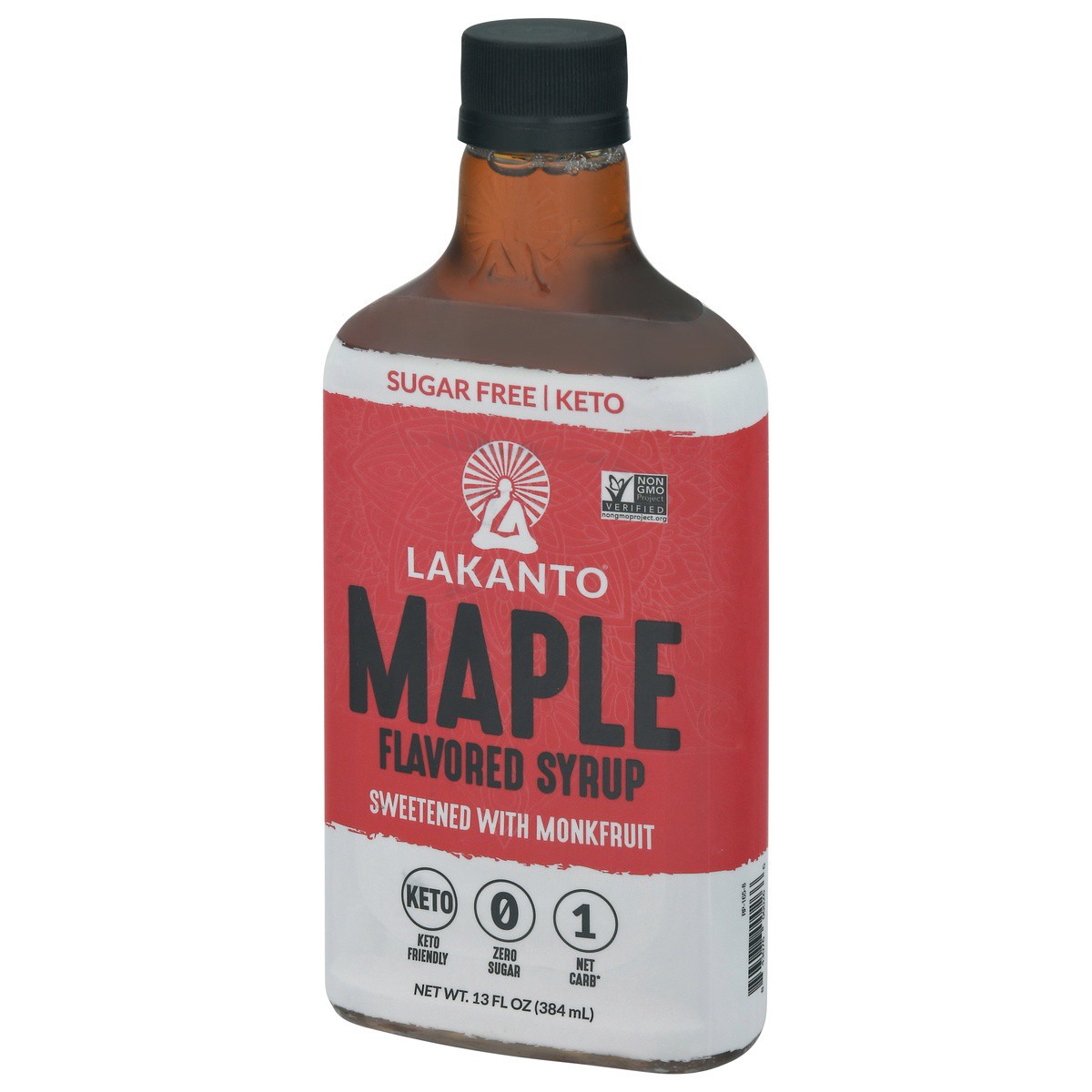 slide 3 of 9, Lakanto Sugar-Free Maple Flavored Syrup, 13 oz