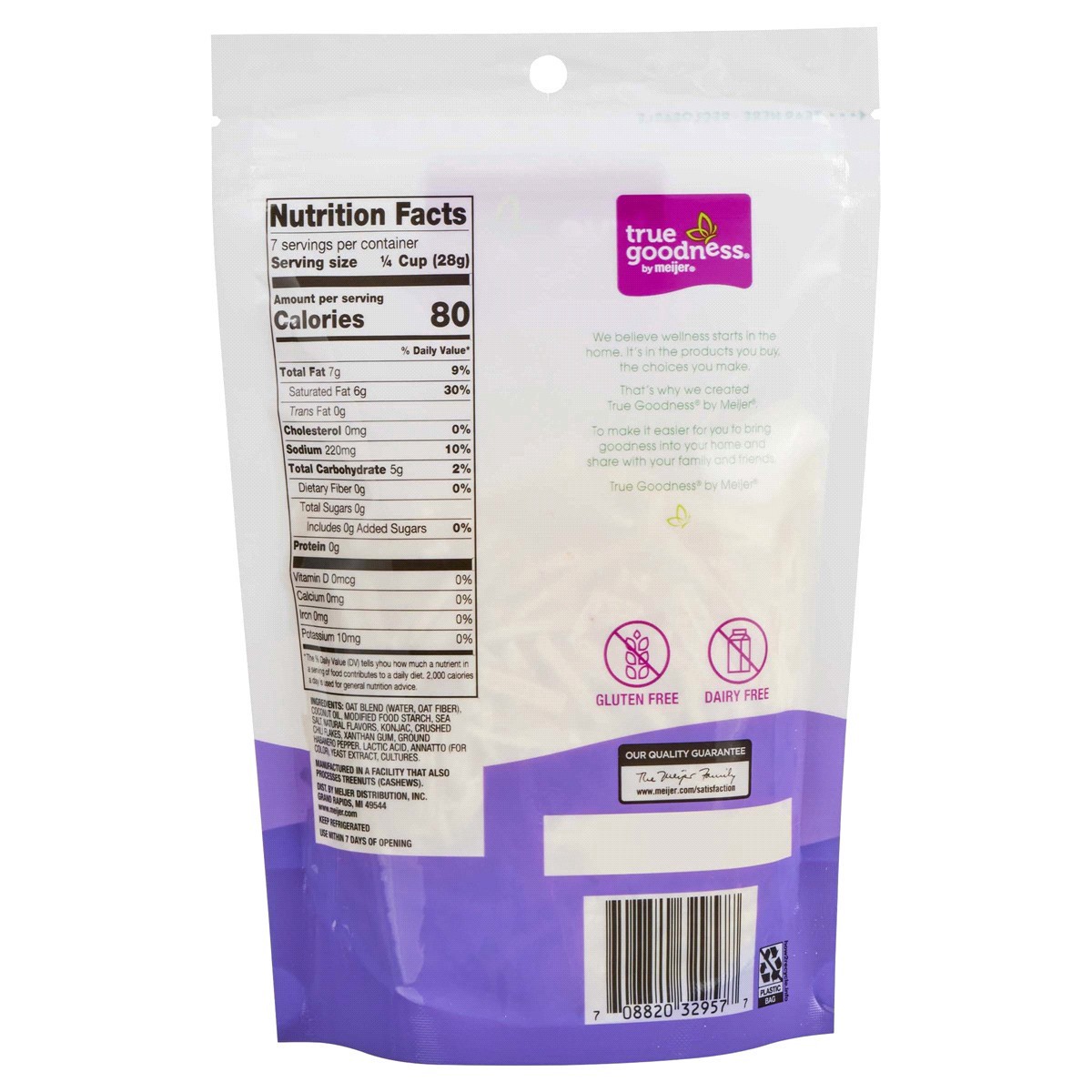 slide 29 of 29, True Goodness Plant Based Pepper Jack Shreds, 7 oz