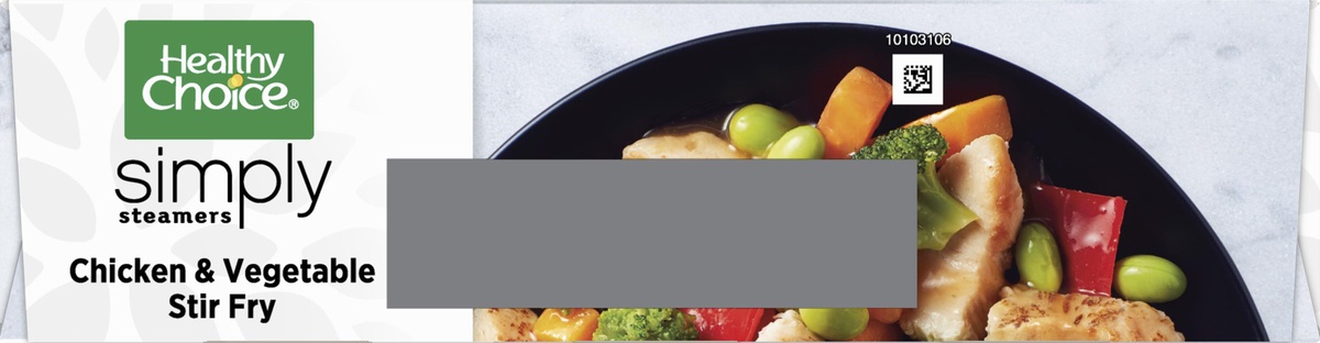 slide 2 of 6, Healthy Choice Cafe Steamers Simply Chicken Vegetable Stir Fry, 9.25 oz