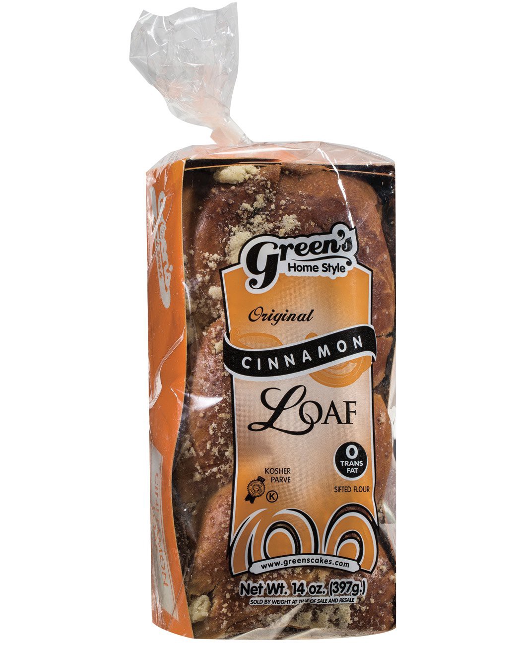 slide 1 of 1, Howard Wein Green's Home Style Original Cinnamon Loaf, 14 oz