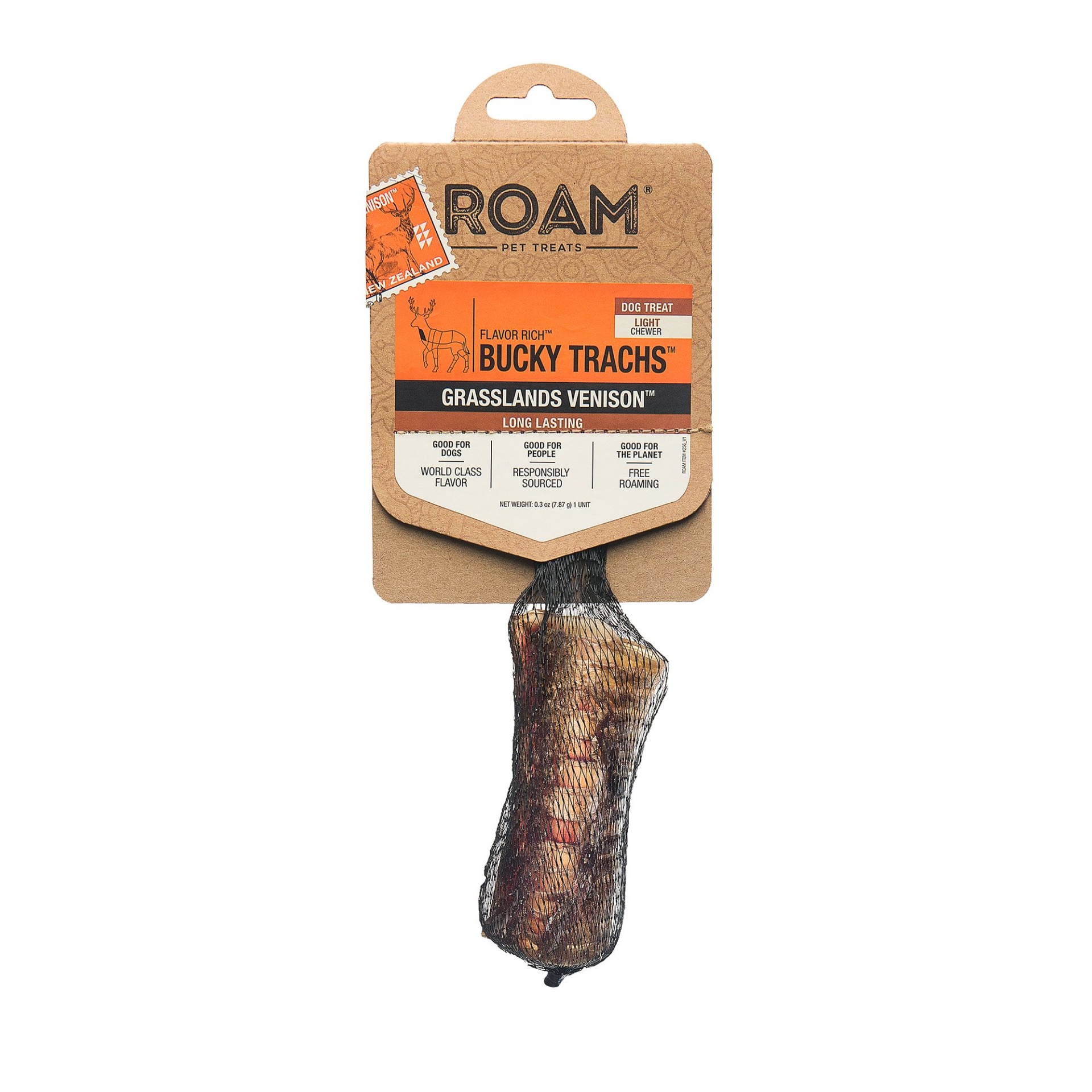 slide 1 of 1, ROAM Bucky Trachs Dog Treat - Outback Kangaroo, 1 ct