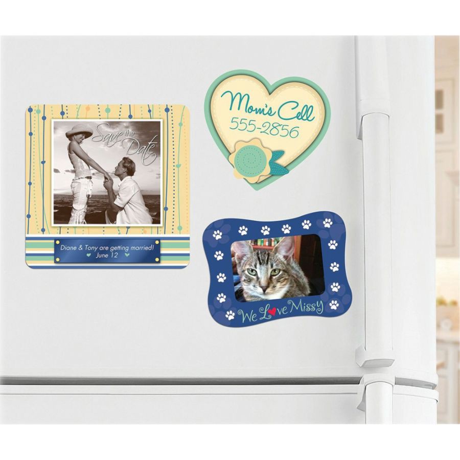 slide 2 of 6, Avery Inkjet Magnet Sheets, 5 ct