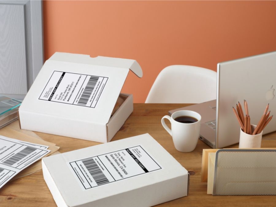 slide 10 of 10, Avery Permanent Full-Sheet Labels, 5165, Laser, White, 100 ct; 8 1/2 in x 11 in