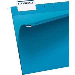 slide 2 of 3, Avery Top View Inkjet/Laser Hanging File Folder Tabs, 5567, 90 ct; 3 in x 1 1/4 in
