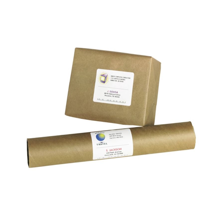 slide 2 of 10, Avery Trueblock Permanent Inkjet Shipping Labels, 8164, White, 150 ct; 3 1/3 in x 4 in